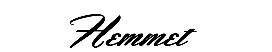 Hemmet Personal Use Only Font Download Free